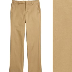 Flat Front Chino Dress Pants